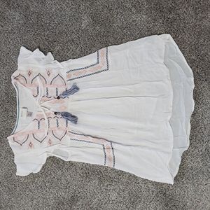 Knox Rose XS chiffon flutter sleeve top